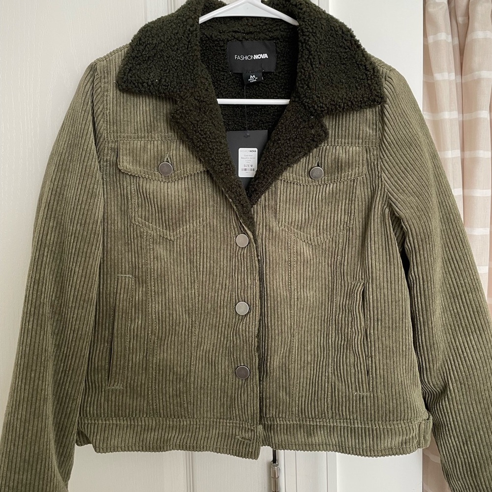 Fashion nova corduroy jacket